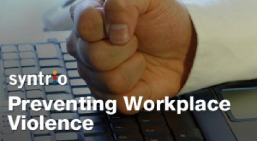 Five Ways to Prevent Workplace Violence