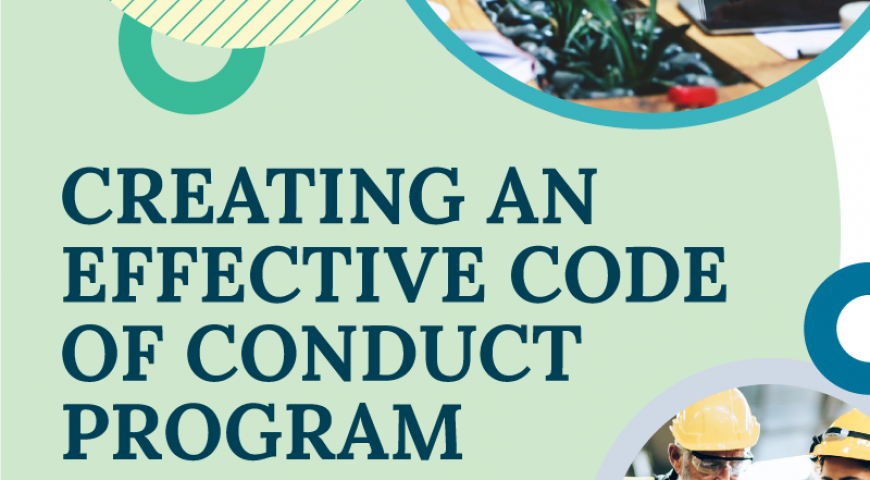 Creating an Effective Code of Conduct