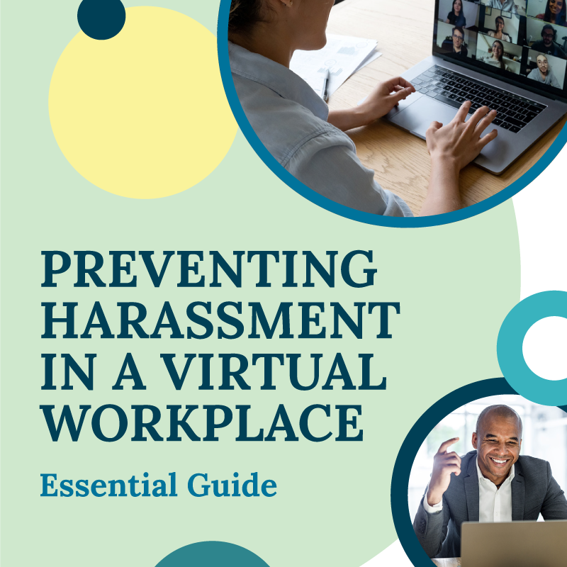 Syntrio - Preventing Harassment in a Virtual Work place - Essential Guide