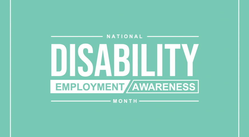 October is National Disability Awareness Month