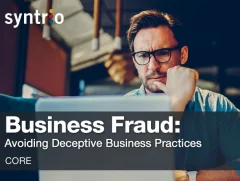 Syntrio - Business Fraud Syntrio - Business Bkill Business Fraud