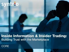 Syntrio - Inside Information Trading