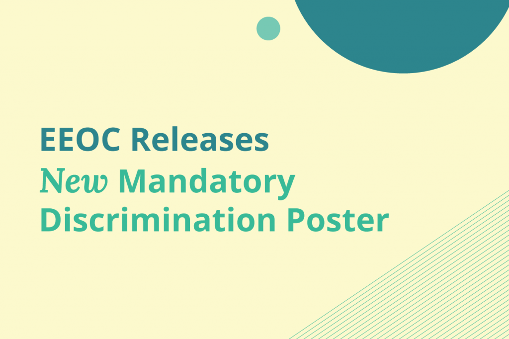 Syntrio - EEOC Releases New Mandatory Discrimination Poster Blog Icon