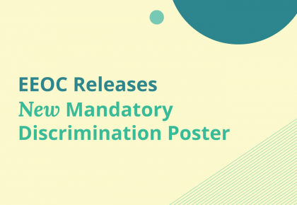 EEOC Releases New Mandatory Discrimination Poster
