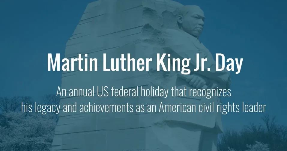 Syntrio - Month In Diversity - Annual US holiday recognizing MLKs legacy and achievements as a civil rights leader.