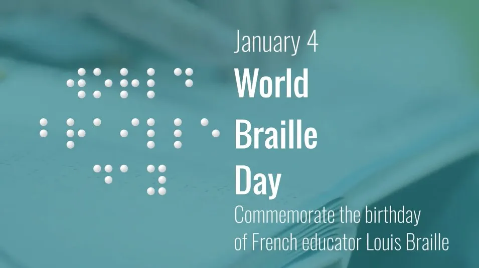 Syntrio - Month in Diversity - Commemorate the birthday of French educator Louis Braille on January 4.