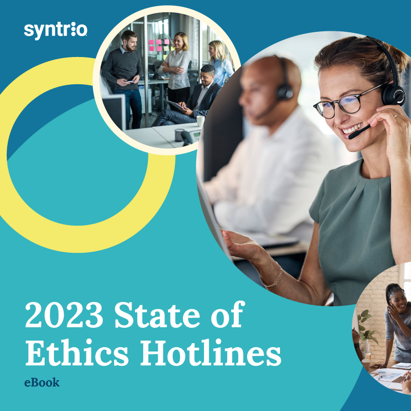 Syntrio - E book - 20023 State of Ethics Hotlines