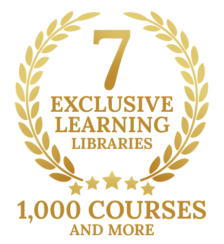 Syntrio - 7 Learning Libraries Certificate Badge