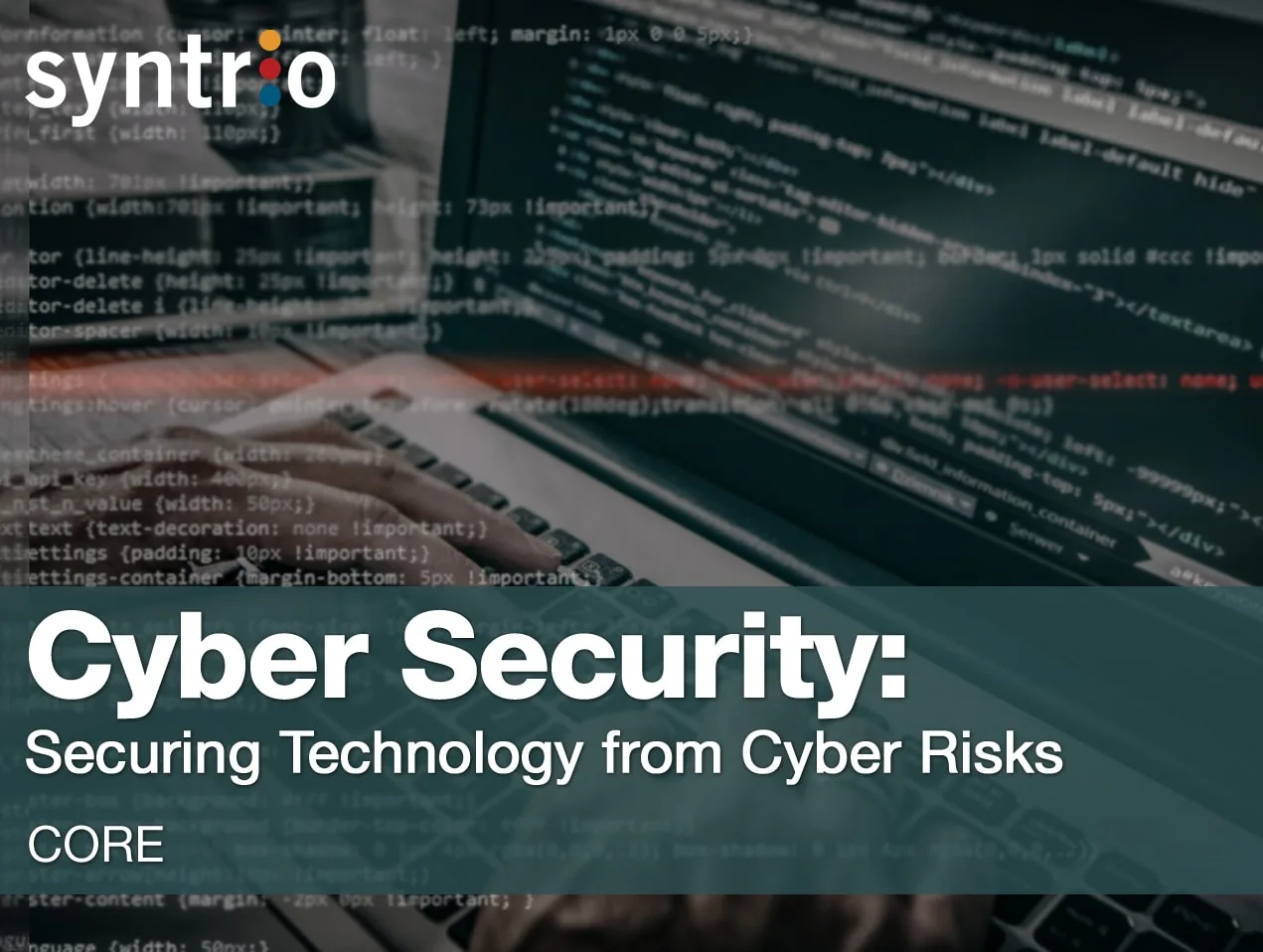 Syntrio - Cybersecurity Securing Technology from Cyber Risks