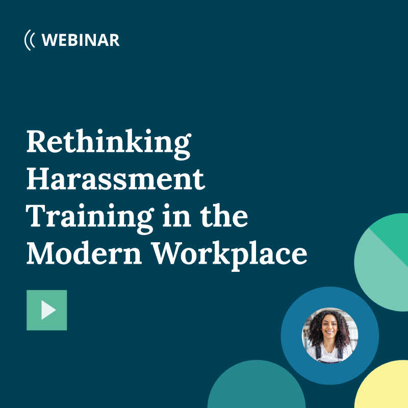 Syntrio Webinar Rethinking Harassment Training in the Modern Workplace Icon