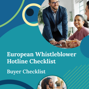 European Whistleblower Hotline Checklist