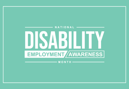 October is National Disability Awareness Month