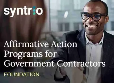 Affirmative Action Programs for Government Contractors - Foundation