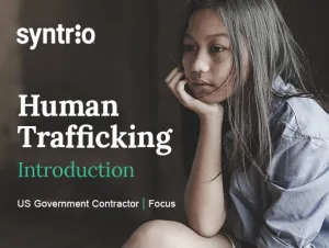Human Trafficking Introduction - U.S. Government Contractor